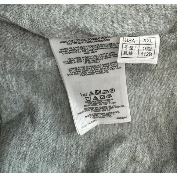 (XXL) Brooks Brothers Lined Shirt Blue Plaid Regent - Picture 6 of 8